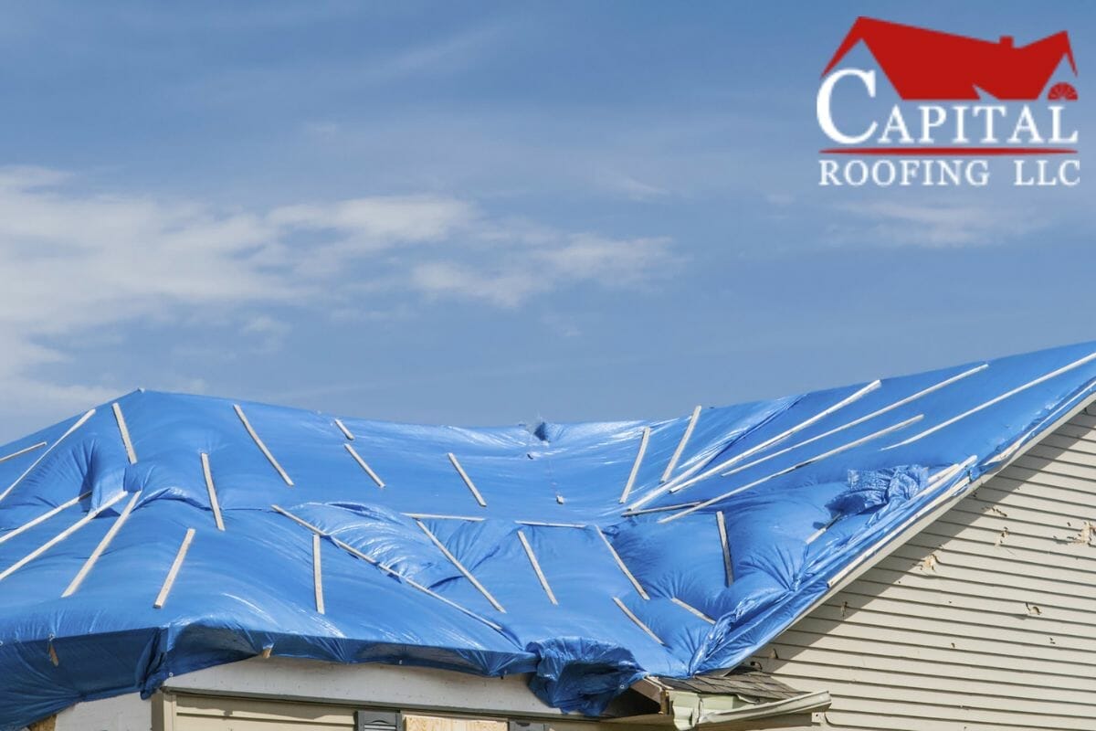 How To Tarp A Roof Leak